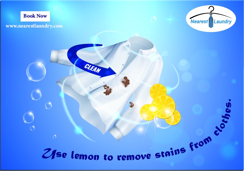 Use Lemon to remove stains from clothes