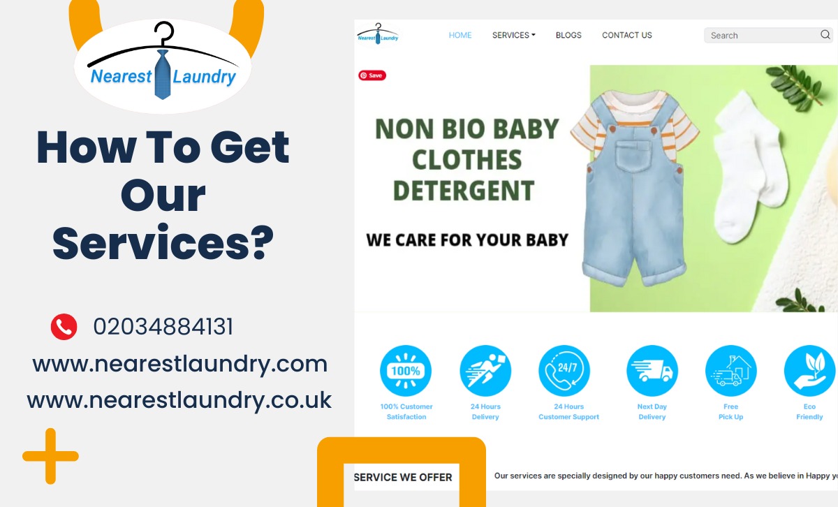 How To Get Our Laundry Services?